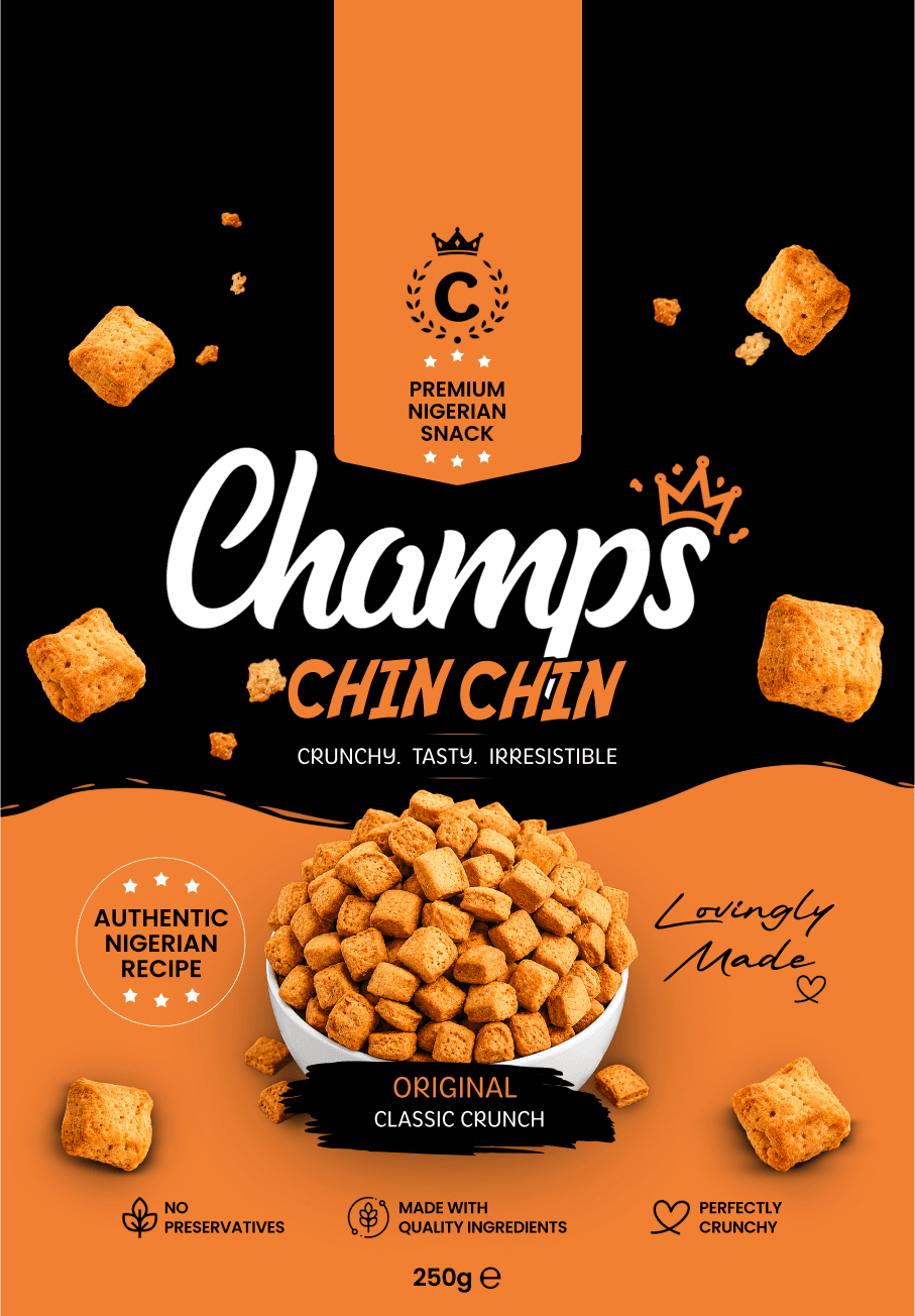 250g Pack of Champs Chin Chin